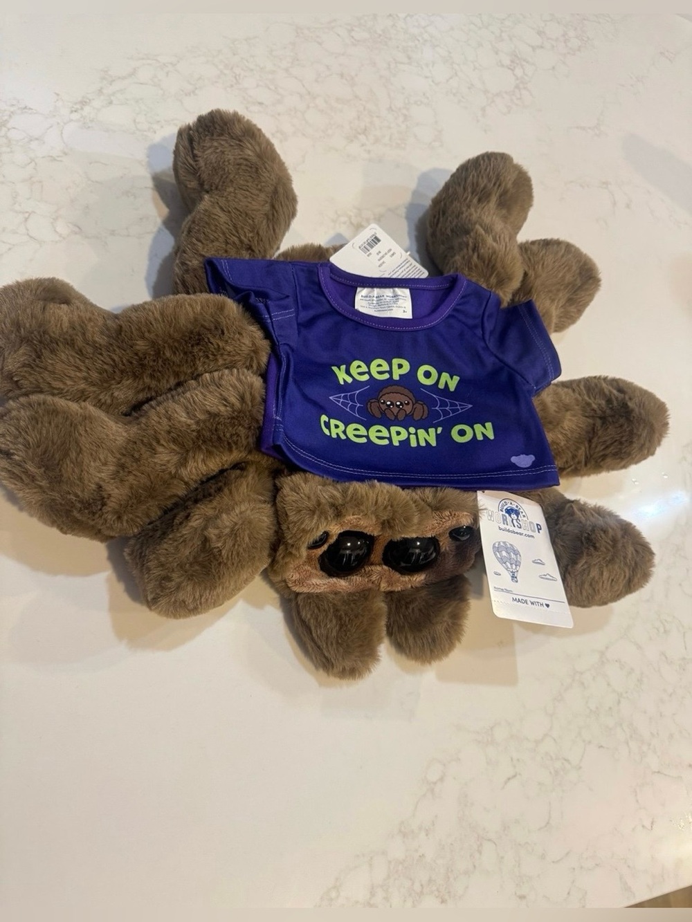 Build A Bear Jumping Spider new Bab Halloween